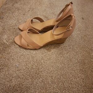 New Look Blush Wedge Sandals